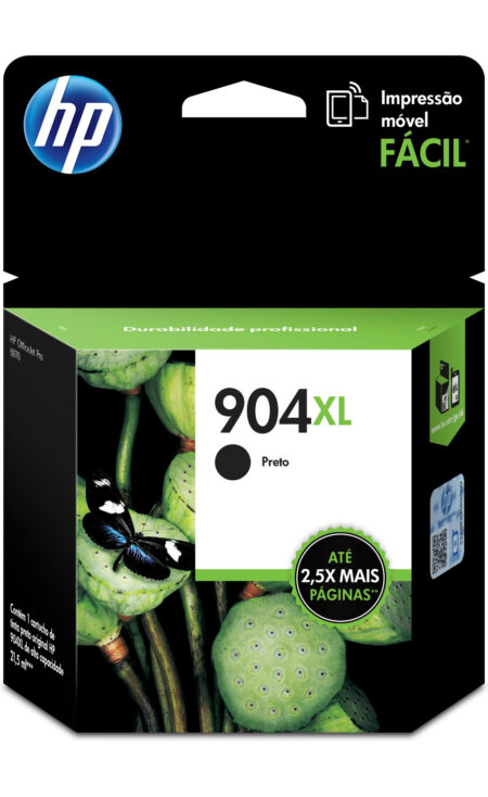 Cartucho De Tinta HP 904Xl Negro Alto Rendimiento, T6M16Al