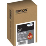Cartucho De Tinta Epson T748Xxl Negro P/Wf-6090/Wf-6590, T748Xxl120-Al