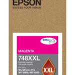 Cartucho De Tinta Epson T748Xxl Magenta P/Wf-6090/Wf-6590, T748Xxl320-Al