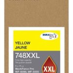 Cartucho De Tinta Epson T748Xxl Amarillo P/Wf-6090/Wf-6590/T748Xxl420-Al