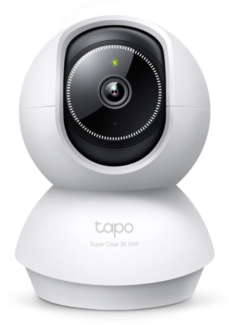 Camara WiFi Tp-Link Tapo C230 5Mp/4Mm/3K/Inalambrico/360°/Audio Bidireccional/Blanco