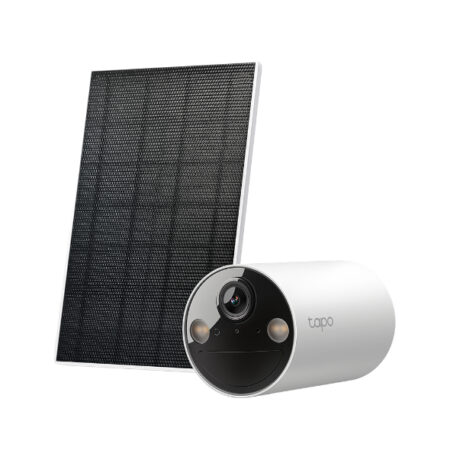 Kit Camara Y Panel Solar Tp-Link Tapo C410 Kit 3Mp/2K/Ip66/Deteccion Ia Avanzada/Alimentacion Ininterrumpida