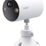 Camara Bala Tp-Link Tapo C410 3Mpx/Lente 3.7Mm/Soporta MicroSD 512Gb/Vision Nocturna A Color/Identifica Personas/IP65/Soporta Tapo Care/Bateria Con Funcionamiento De 180 Dias/Compatible Celda Tpl0150028/Tapo A201