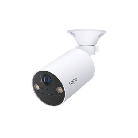 Camara Bala Tp-Link Tapo C410 3Mpx/Lente 3.7Mm/Soporta MicroSD 512Gb/Vision Nocturna A Color/Identifica Personas/IP65/Soporta Tapo Care/Bateria Con Funcionamiento De 180 Dias/Compatible Celda Tpl0150028/Tapo A201