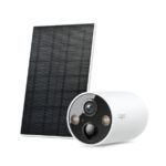 Kit Camara Y Panel Solar Tp-Link Tapo C425 Kit/2560X1440P/2K QHD/Ip66/Deteccion Ia Avanzada/Vision Nocturna A Todo Color/Alimentacion Ininterrumpida