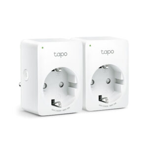 Mini Enchufe Inteligente Tp-link Tapo P100(2-pack)/wifi/control De Voz Y Acceso Remoto/2990 W/color Blanco