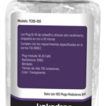 Kit De 100 Conectores RJ45 Cat6 Linkedpro C/Blindaje P/Utp, Tc6S-100