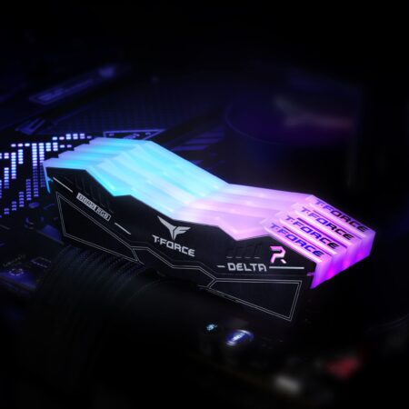 MEMORIA DDR5 32GB 5200MHZ TEAMGROUP MODELO FF3D532G5200HC40CDC01 (2X16GB), RGB, COLOR NEGRO, PC5-41600, CL40