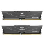 MEMORIA DDR4 8GB 3600MHZ TEAMGROUP TFORCE VULCAN Z TLZGD48G3600HC18J01, COLOR GRIS, NON-ECC, CL18, XMP