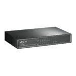 Switch Tp-Link Tl-Sf1008P 8 Puertos 10/100Mbps Con 4 Puertos PoE 66W Metálico