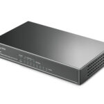Switch Tp-Link Tl-Sf1008P 8 Puertos 10/100Mbps Con 4 Puertos PoE 66W Metálico