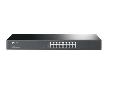 Switch De 16 Puertos 10/100Mbps Para Montaje En Rack –