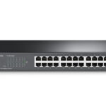 SWITCH TP-LINK TL-SF1024D 24 PUERTOS 10/100MBPS P/RACK 13", NO ADMINISTRABLE