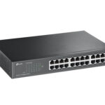 Switch De 24 Puertos Ethernet De Escritorio Y Montaje En Rack