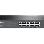 Switch Gigabit Tp-Link Tl-Sg1016D 16P 10/100/1000Mb No Adminitrable, Para Rack