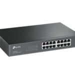 Switch Gigabit Tp-Link Tl-Sg1016D 16P 10/100/1000Mb No Adminitrable, Para Rack