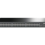 Switch Tp-Link, Gris, 10/100/1000 Mbps, 48Ptos, Rack