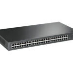 Switch Tp-Link, Gris, 10/100/1000 Mbps, 48Ptos, Rack