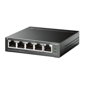 SWITCH GIGABIT TP-LINK TL-SG105MPE, 5 PUERTOS 10/100/1000MBPS (4X POE), 120W, 10GBIT/S, NO ADMINISTRABLE