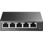 Switch Gigabit Tp-Link Tl-Sg105Mpe, 5 Puertos 10/100/1000Mbps (4X PoE), 120W, 10Gbit/S, No Administrable