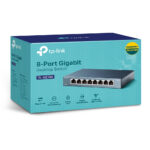Switch Gigabit Tp-Link Tl-Sg108 8 Puertos, Carcasa Metalica
