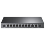 Conmutador Tp-Link Tl-Sg1210Pp, Negro