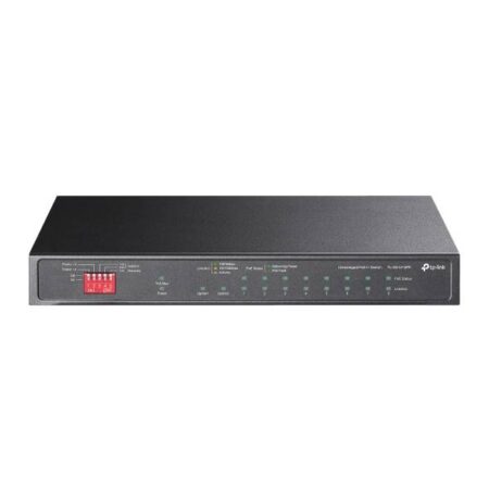 Conmutador Tp-Link Tl-Sg1210Pp, Negro
