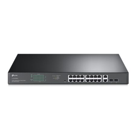 Switch Tp-Link Tl-Sg1218Mpe, Negro