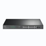 Switch Tp-Link Tl-Sg1218Mp 16 Puertos 10/100/1000 Mbps/No Administrable/2 Puertos Sfp/8000 Entradas