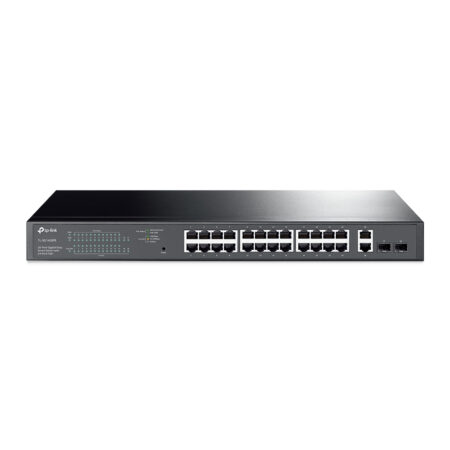 Switch Tp-Link Gigabit Ethernet Tl-Sg1428Pe 28 Puertos 10/100/1000 + 24 Puertos PoE + 2 Puertos Sfp, 56 Gbit/S