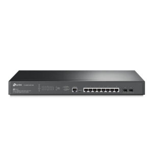 SWITCH TP-LINK GIGABIT ETHERNET TL-SG3210XHP-M2, 8 PUERTOS POE+100/1000/2500MBPS+2 PUERTOS SFP+,80 GBIT/S, TL-SG3210XHP-M2