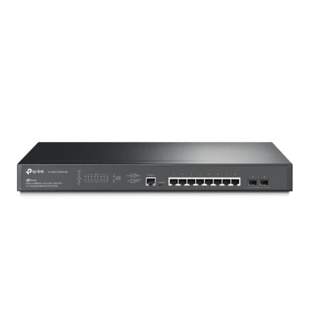 Switch Tp-Link Tl-Sg3210Xhpm2 L2+ Omada PoE+/8 Puertos PoE+ Multigigabit 2.5G/Administrable/240W/Montaje En Rack