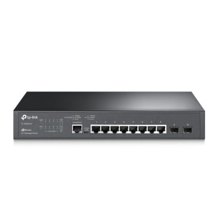 Switch Tp-Link Tl-Sg3210 De 8 Puertos Gigabit C/Ranuras Sfp