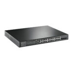 Switch Tp-Link PoE Tl-Sg3428Xmp + Jetstream Sdn Administrable 24 Puertos 10/100/1000 Mbps + 4 Puertos Sfp+, 24 Puertos PoE+, 384W, Administracion Centralizada Omada Sdn