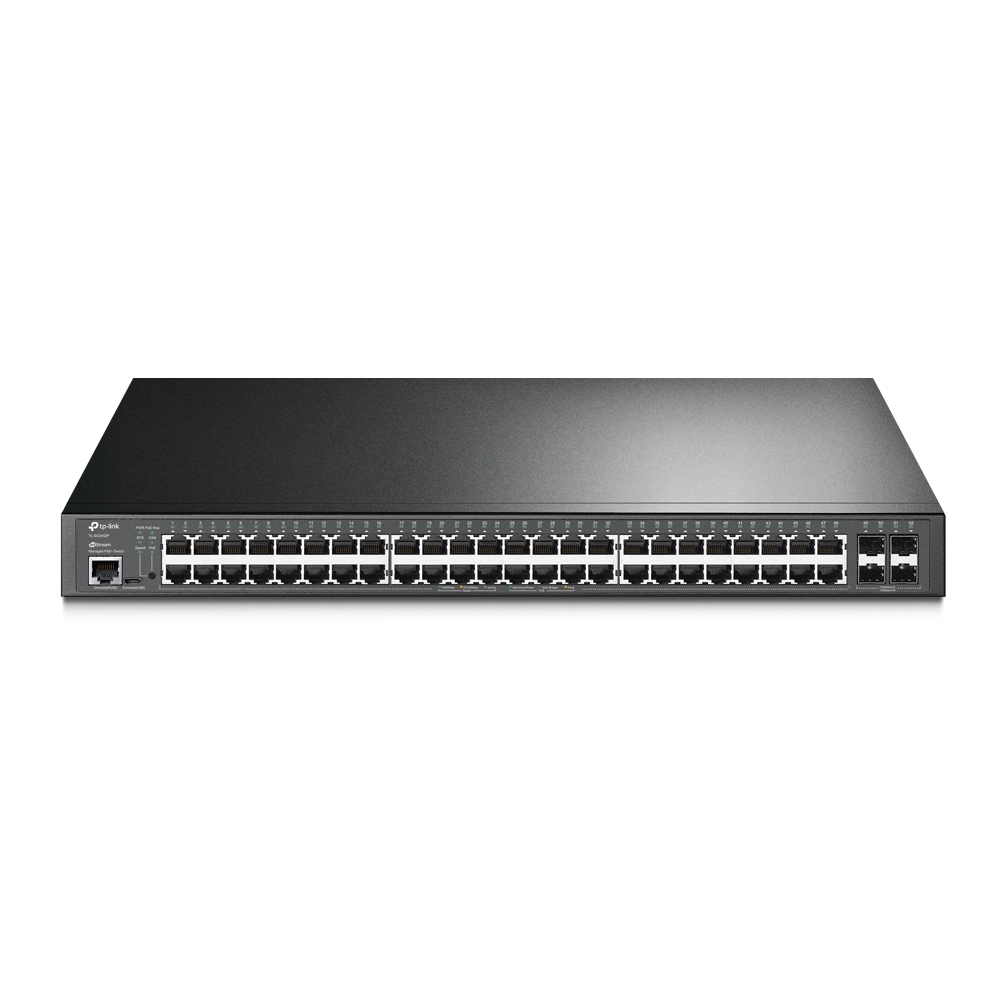 SWITCH TP-LINK TL-SG3452P JETSTREAM 48 PUERTOS GIGABIT POE + 4 PUERTOS SFP