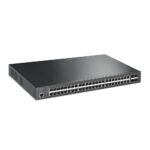 SWITCH ADMINISTRABLE GIGABIT TP-LINK TL-SG3452XP, 48 PUERTOS POE 10/100/1000MBPS + 4 PUERTOS SFP+, 176 GBIT/S
