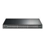 Switch Administrable Gigabit Tp-Link Tl-Sg3452Xp, 48 Puertos PoE 10/100/1000Mbps + 4 Puertos Sfp+, 176 Gbit/S