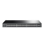 SWITCH ADMINISTRABLE GIGABIT TP-LINK TL-SG3452X, 48 PUERTOS L2+ 10/100/1000MBPS + 4 10GE SFP+, 176 GBIT/S, 16.000 ENTRADAS