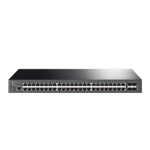 SWITCH ADMINISTRABLE GIGABIT TP-LINK TL-SG3452X, 48 PUERTOS L2+ 10/100/1000MBPS + 4 10GE SFP+, 176 GBIT/S, 16.000 ENTRADAS
