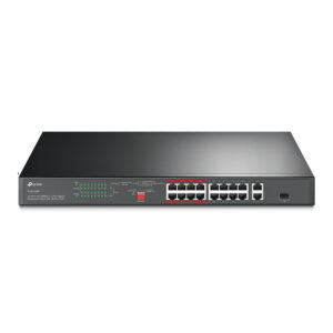 SWITCH POE TP-LINK TL-SL1218P NO ADMINISTRABLE 16 PUERTOS 10/100 POE+