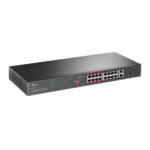 Switch Para Montaje En Rack De 16 Puertos PoE 10 100 Mbps