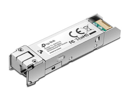 Transceptor Mini-Gbic Sfp Tp-Link Tl-Sm321A Bi-Direccional Monomodo 1000X,Hasta 10Km,Conector Lc