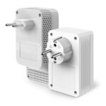 Kit De Adaptadores Powerline Tp-Link Tl-Wpa7617Kit 1000 Mbps 1 Rj-45 AC Wireless Blanco