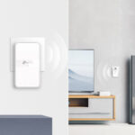 Kit De Adaptadores Powerline Tp-Link Tl-Wpa7617Kit 1000 Mbps 1 Rj-45 AC Wireless Blanco