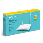 Router N 300Mbps Tp-Link Tl-Wr820N, 300 Mbit/S, 2,4 Ghz, 2,4 Ghz, Externo, 2, Blanco