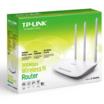 Router Tp-Link Tl-Wr845N, 300 Mbit/S, 2,4 Ghz, Externas Omnidireccionales, 3, Blanco
