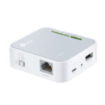 Router Inalambrico Wisp Ac750, Tp-Link Tl-Wr902Ac 2.4Ghz/5Ghz, 733 Mbit/S, Rj-45, USB 2.0 Modo Ap/Extensor, Antena Interna, Color Blanco