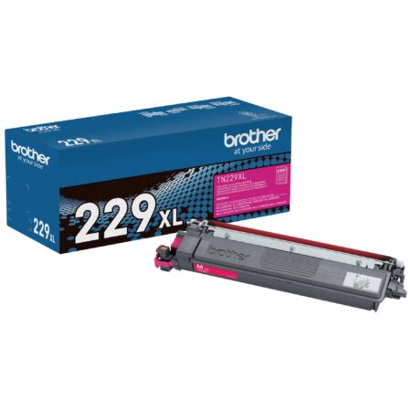 Toner Brother Tn229Xlm Magenta – Rendimiento Aproximado Hasta 2, 300 Páginas, Compatible Con Dcpl3560Cdw, Mfcl3780Cdw