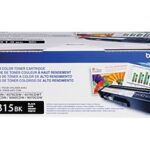 Toner Brother Tn315Bk Negro, 6000 Paginas, Alto Rendimiento