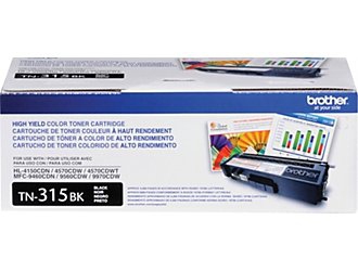 Toner Brother Tn315Bk Negro, 6000 Paginas, Alto Rendimiento